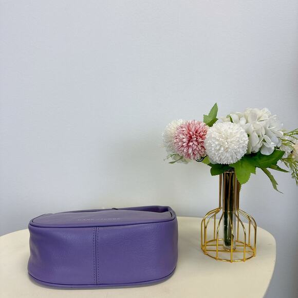 MARC JACOBS Purple Mini 'The Pushlock' Bag - Picture 6 of 9